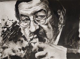 Retrato de Günter Grass
