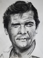 Portrait of Roger Moore