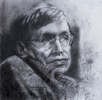 Portrait of Stephen Hawking